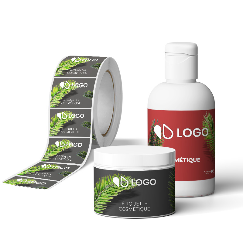 500.00000 Étiquettes Personnalisées Pour Cosmétiques 6x9 cm - Easyflyer