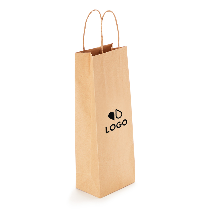 100.00000 Sacs Bouteilles En Papier Personnalisés 14x38 cm - Easyflyer